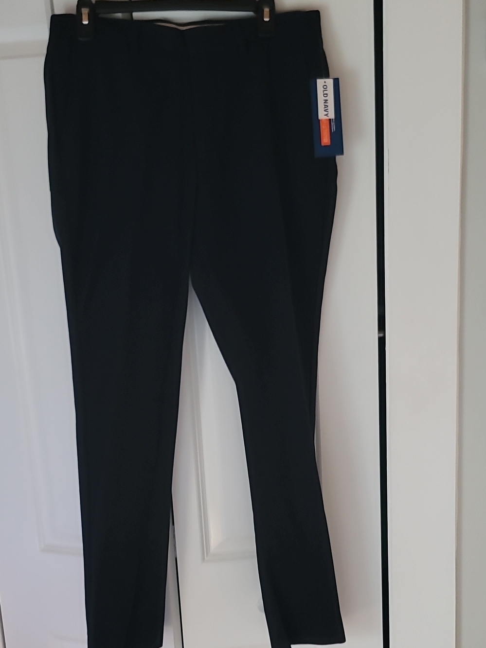 Old Navy Men's Black Straight-Fit Dress Pants